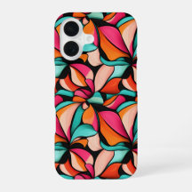 Colourful Cute Retro Floral Pattern