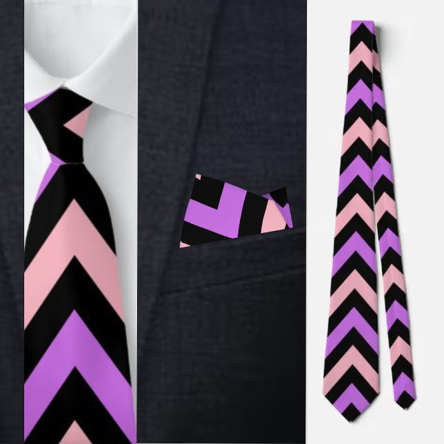 Colourful Cute Stripes Pattern          Neck Tie (Creator Uploaded)