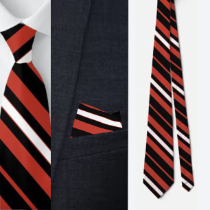 Colourful Cute Stripes Pattern          Neck Tie