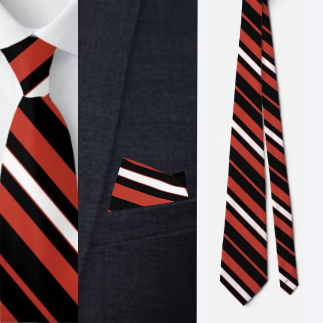 Colourful Cute Stripes Pattern          Neck Tie (Creator Uploaded)
