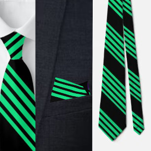 Colourful Cute Stripes Pattern          Neck Tie