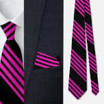 Colourful Cute Stripes Pattern          Neck Tie<br><div class="desc">Colourful Cute Stripes Pattern neck tie.</div>