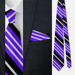 Colourful Cute Stripes Pattern          Neck Tie