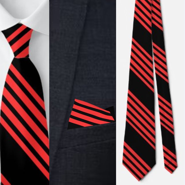 Colourful Cute Stripes Pattern          Neck Tie (Creator Uploaded)