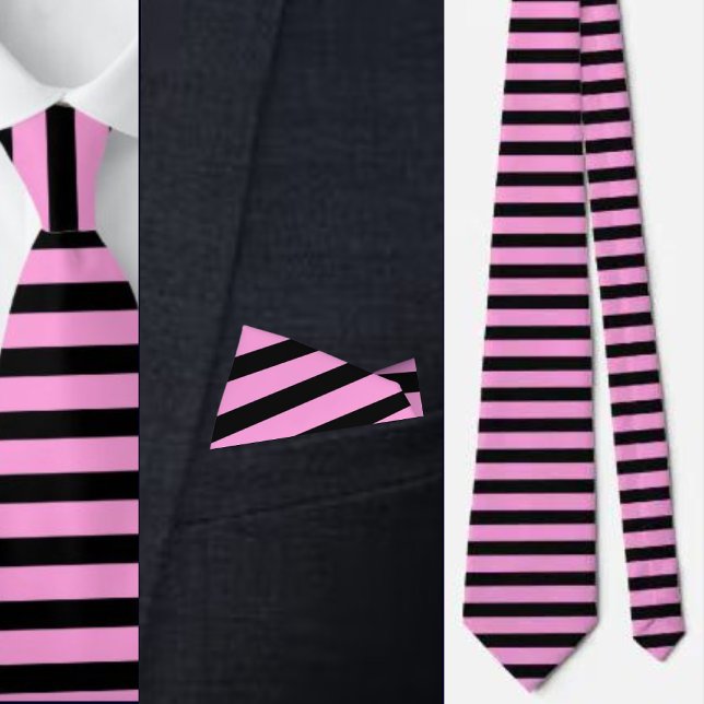 Colourful Cute Stripes Pattern Necktie (Creator Uploaded)