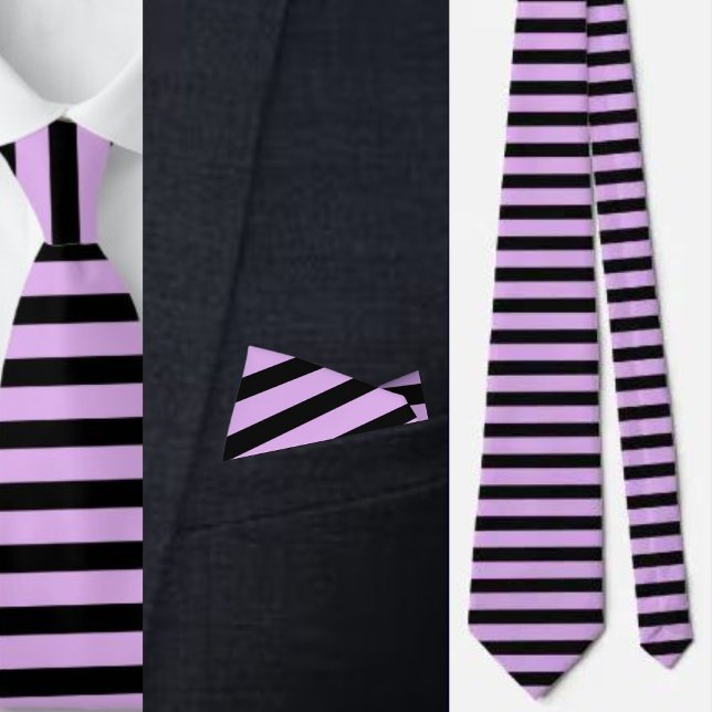 Colourful Cute Stripes Pattern Necktie (Creator Uploaded)