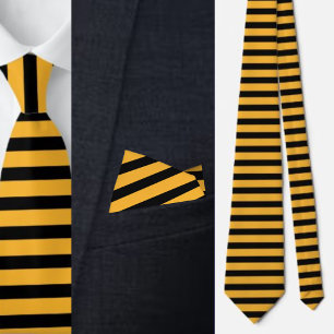 Colourful Cute Stripes Pattern Necktie