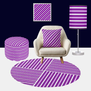 Colourful Cute Stripes Pattern Poster