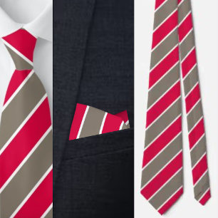 Colourful Cute Stripes Pattern Tie