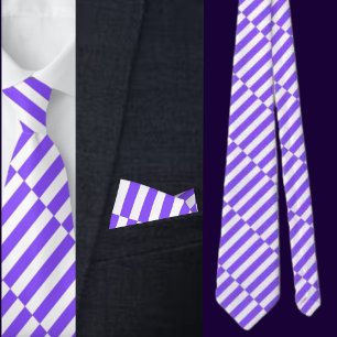 Colourful Cute Stripes Pattern          Tie