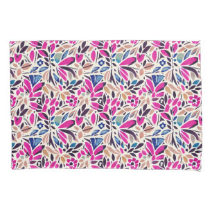 Colourful Cutouts Botanical Pattern Duvet Cover