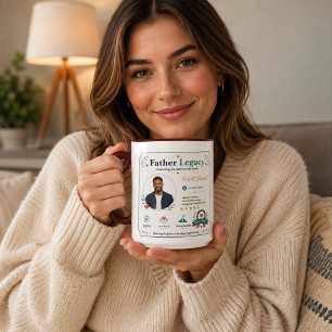 Colourful Dad Finder Father Appreciation Profile Mug