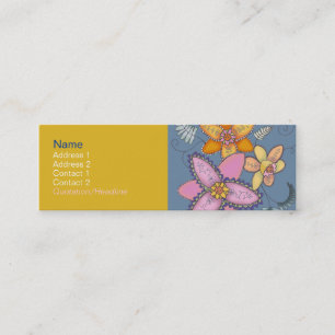 Colourful Daffodil Profile Cards