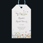 Colourful Dainty Wild Flowers Bridal Shower Gift Tags<br><div class="desc">These colourful dainty wild flowers bridal shower gift tags are perfect for a rustic wedding shower. The design features hand-painted watercolor beautiful pink,  blush,  blue,  navy,  yellow,  purple and green wild flowers.</div>