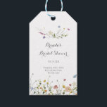 Colourful Dainty Wild Flowers Bridal Shower Gift Tags<br><div class="desc">These colourful dainty wild flowers bridal shower gift tags are perfect for a rustic wedding shower. The design features hand-painted watercolor beautiful pink,  blush,  blue,  navy,  yellow,  purple and green wild flowers.</div>