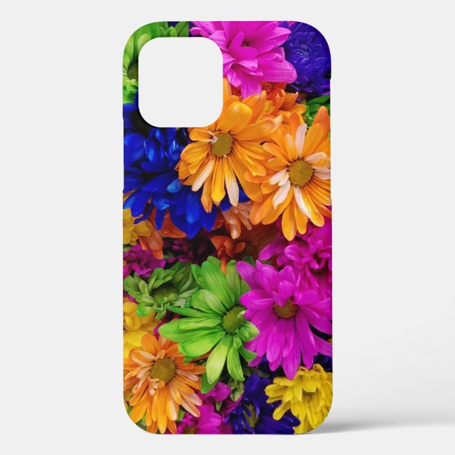 Colourful Daisies Floral Case-Mate iPhone Case (Back)