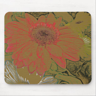 Colourful Daisies Mousepad