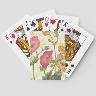 Colourful Daisies Playing Cards