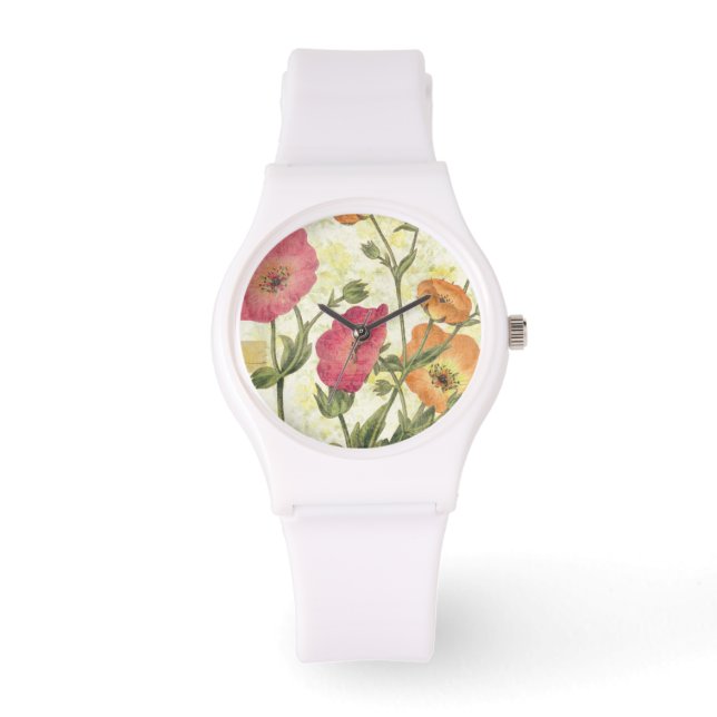 Colourful Daisies Watch (Front)