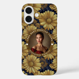 Colourful Daisy Birthday Trendy iPhone 16 Case