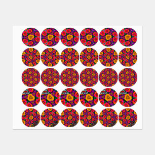Colourful Daisy Bouquet Pattern