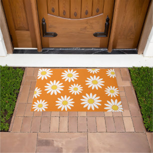 Colourful Daisy Doormat