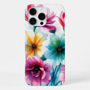 Colourful Daisy Flower Field iPhone 16 Pro Max Case