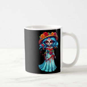 Colourful Dancing Mexican Skeletons - Cute Day Of Coffee Mug