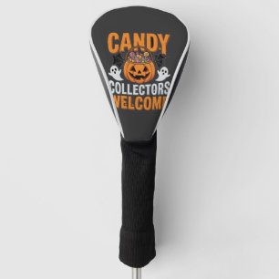 Colourful Dancing Skeletons Halloween Party Golf Head Cover