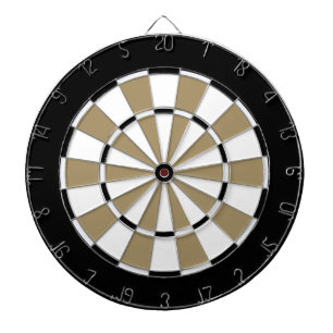 Colourful Dart Board in New Orleans colours