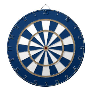 Colourful Dart Board in St. Louis colours