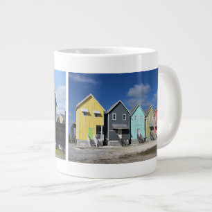 Colourful Dauphin Island Houses, Alabama Large Coffee Mug