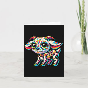 Colourful Day Of The Government Agencyd Goat Sugar Card