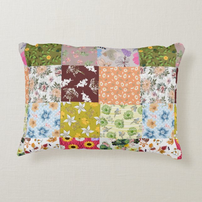 Colourful Decorative Cushion (Back)