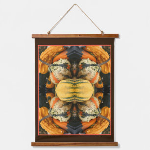 Colourful Decorative Gourds Abstract  Hanging Tapestry