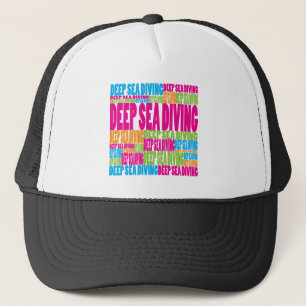 Colourful Deep Sea Diving Trucker Hat