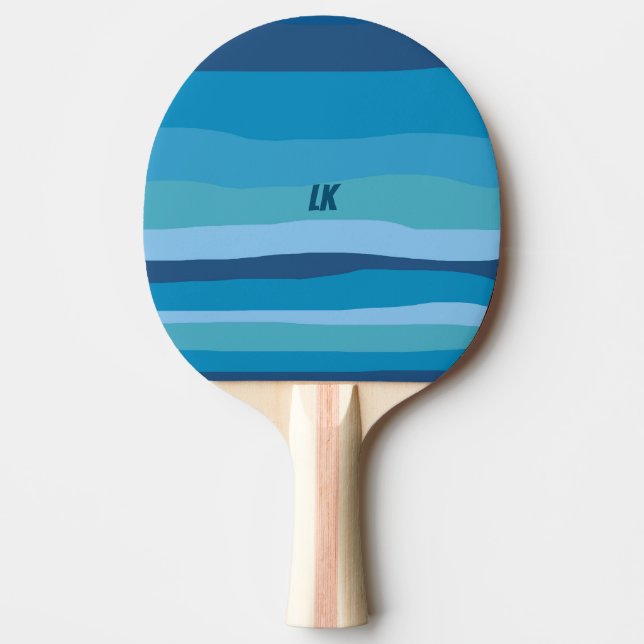 Colourful Desert Ping Pong Paddle (Front)