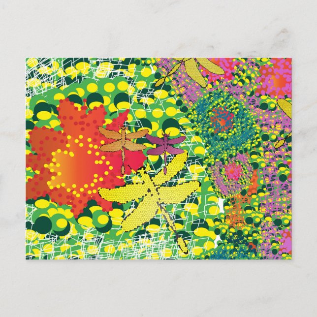Colourful Desert Postcard (Front)