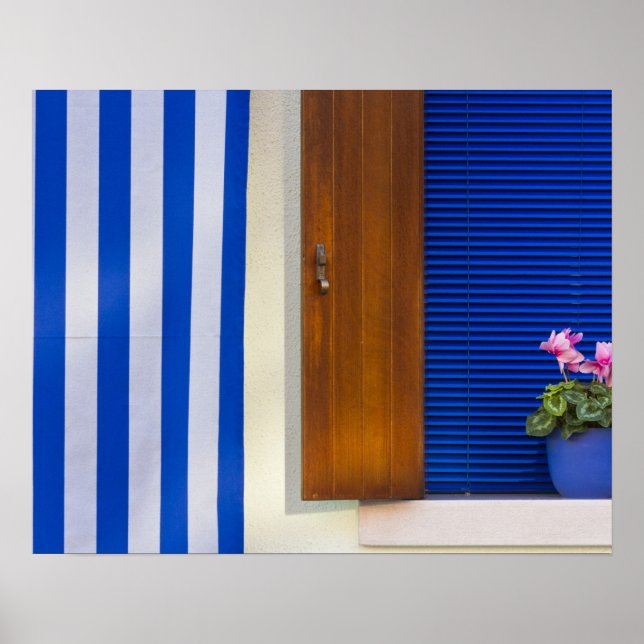 Colourful design contrast on residence poster (Front)