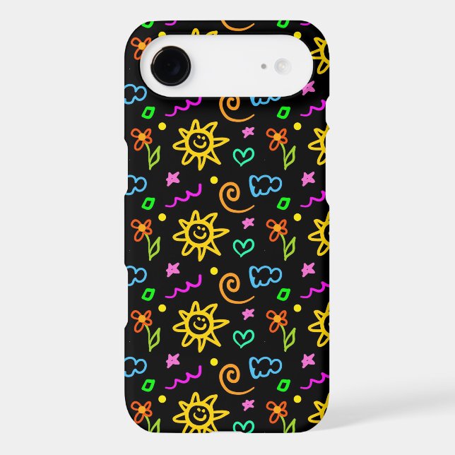 Colourful design of background for kids Case-Mate iPhone case (Back)