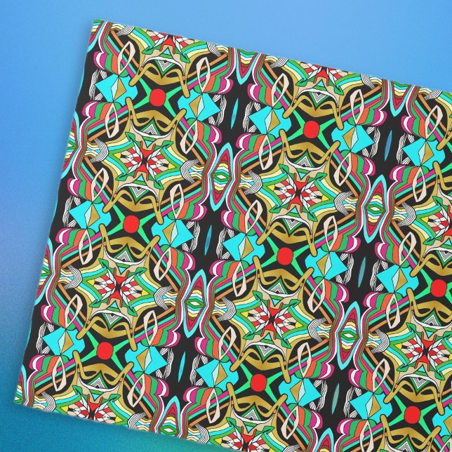 Colourful Designs Wrapping Paper (Creator Uploaded)