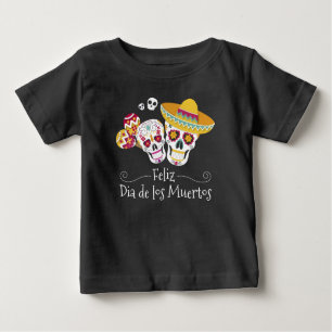 Colourful Dia de Muertos Party Shirt