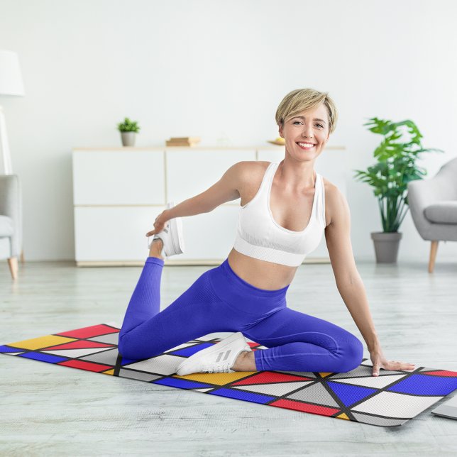 colourful diagonal yoga mat (Creator Uploaded)