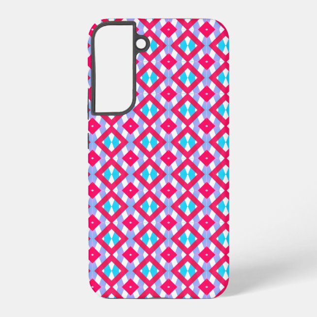 Colourful diamond samsung galaxy case (Back)