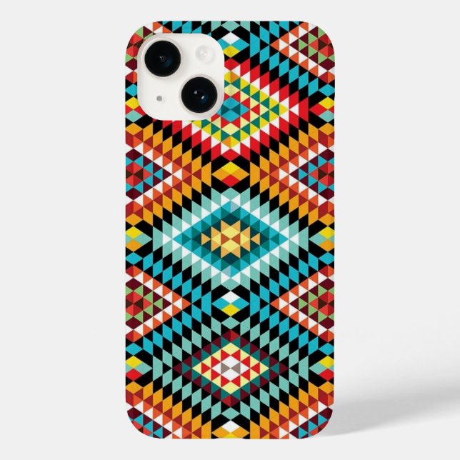 Colourful Diamonds Case-Mate iPhone Case (Back)