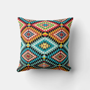Colourful Diamonds Cushion