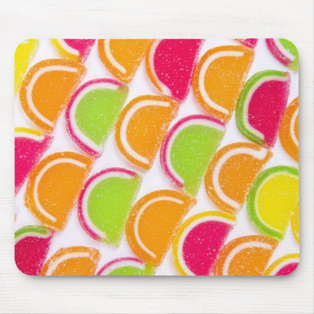 Colourful Different Jelly Candy Mouse Pad (Front)