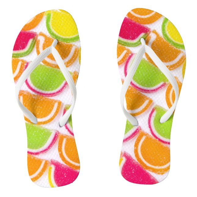 Colourful Different Jelly Candy Thongs (Footbed)
