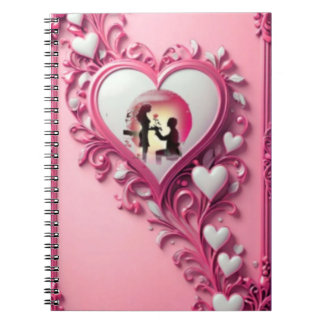 Colourful Digital 3D Design Classic Notebook – Per