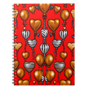 Colourful Digital 3D Design Classic Notebook – Per